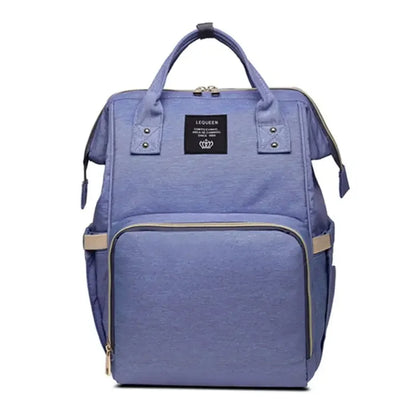 Lequeen Mummy Maternity Diaper Bag Backpack Nappy Bag Large Capacity Stroller Bag Travel Diaper Backpack for Baby Care