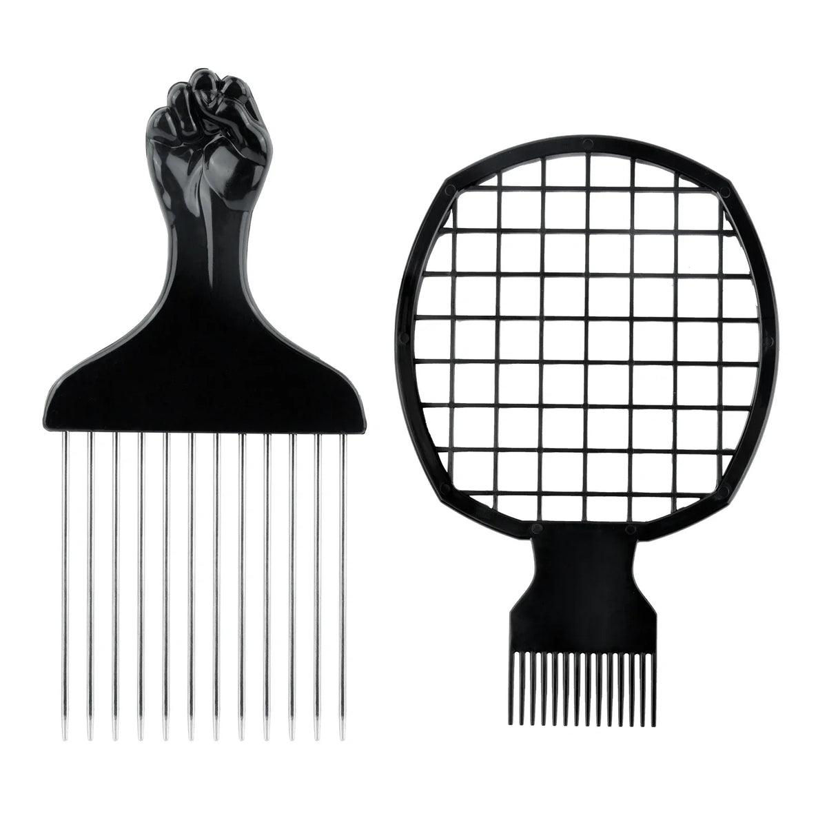 Afro Curly Hair Comb Barbershop Curling Net Comb Insert Comb Black Men Hair Curling Sponge Salon Hairdressing Styling Tools Set