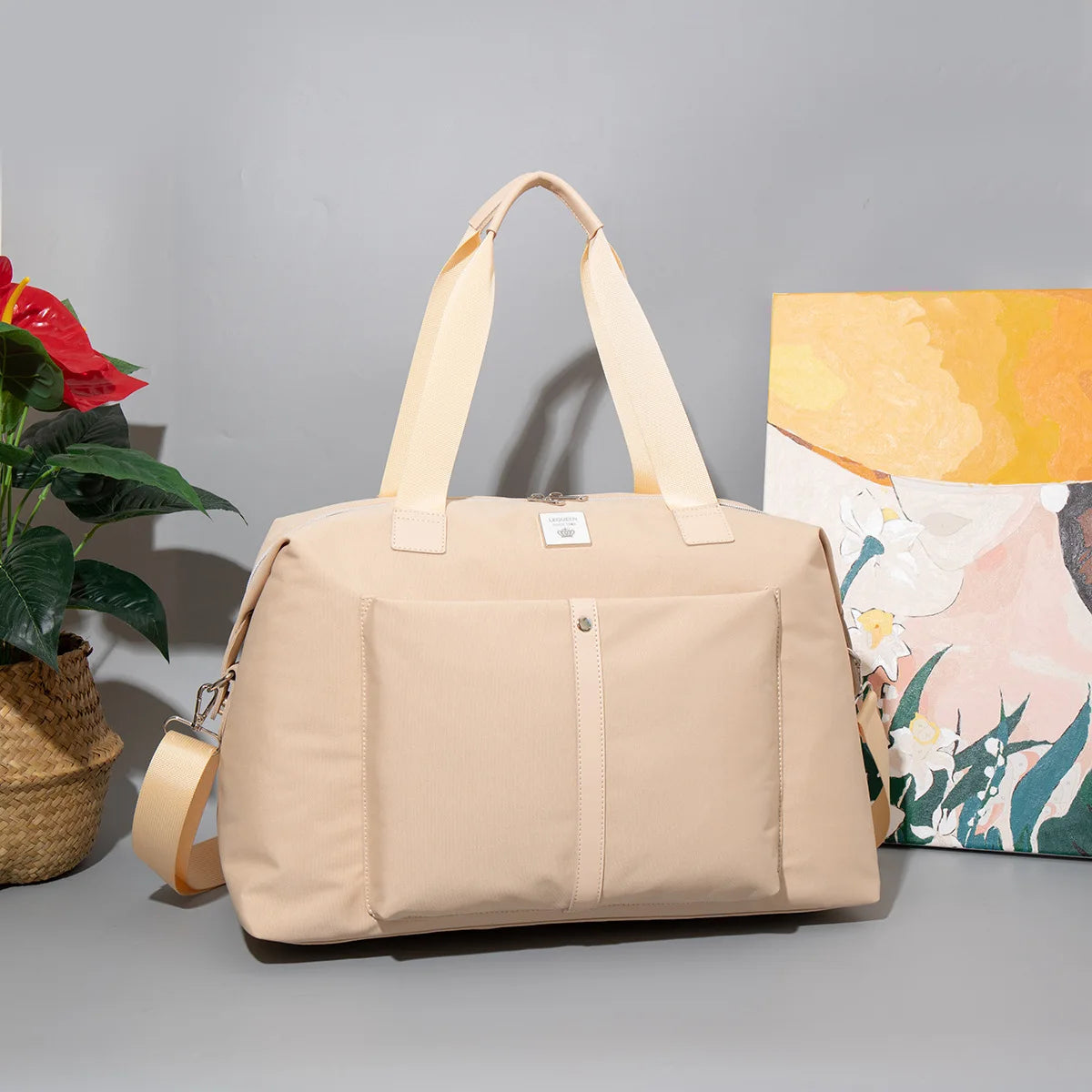 LEQUEEN Large Capacity Mommy Bag Maternity Bag Baby Stroller Hanging Bag Nappy Bags Multifunctional Storage Handbag Baby Items