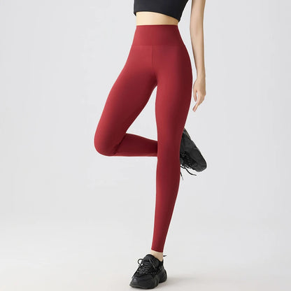 BIVIGAOS Spring Summer Multi Colored Thin Casual Fashion Sharkskin Leggings Women High Waist Tight Sport Cycling Fitness Legging