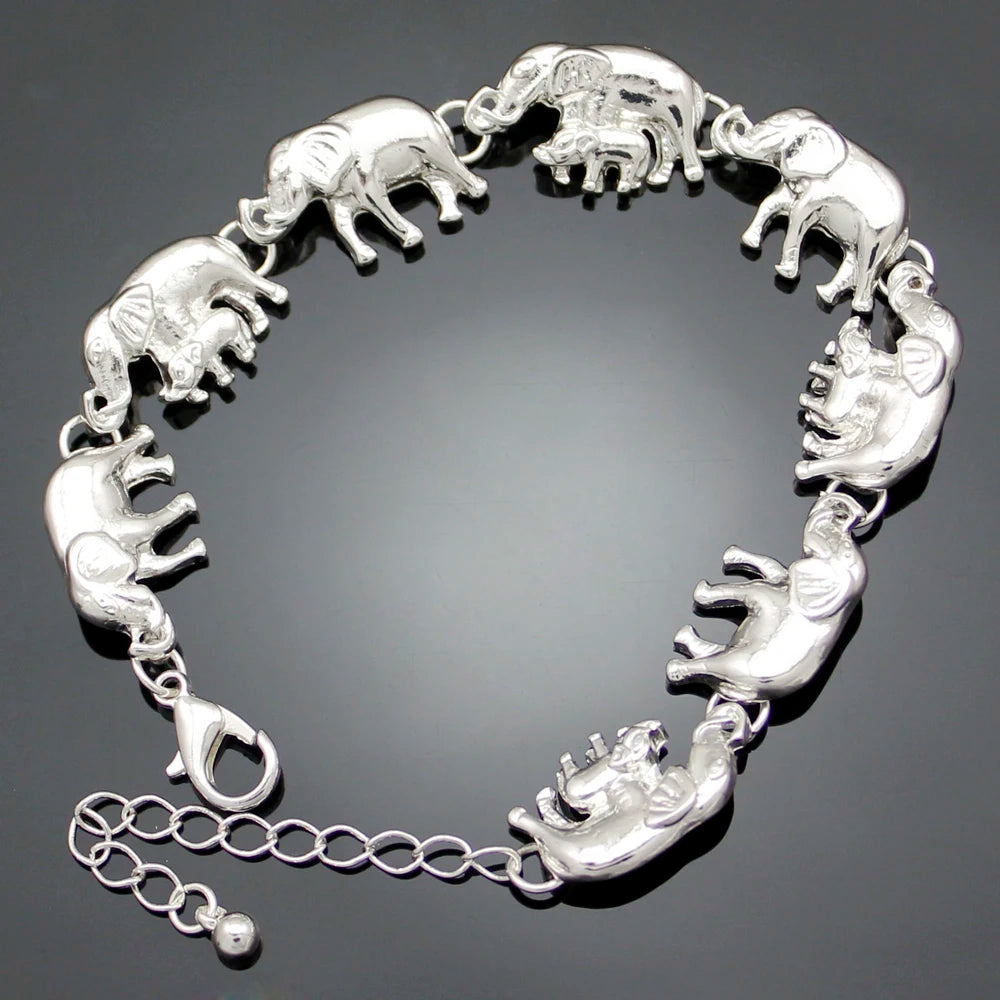 Clearance_Cat Pendant Charm Chain Link Bracelets For Women Cowgirl Cuff Bangles Fashion Jewelry Egyptian Bastet Pulseira Accesso
