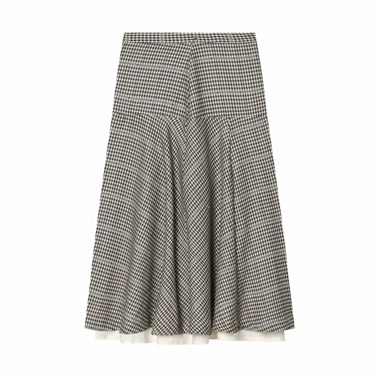 Women Spring Skirt Suit Elegant Women Single Breasted Plaid Pilot Jacket+Side Zipper Splicing Pleated Midi Dress Lady Suit