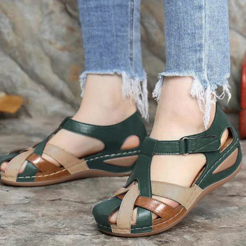 Women Shoes Sandals Summer Outdoor Shoes For Women Non-Slip Sandals Ladies Wedge Ladies Shoes Party Female Women Sandal Footwear