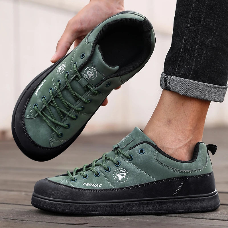 2026 New Men Wide Toe Barefoot Athletic Shoes Minimalist Zero Drop Hiking Running Shoes Anti Slip Outdoor Casual Sports Sneakers