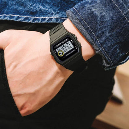 Simple Digital Watches Women Men Waterproof PU Strap LED Watch Fashion Sport Ladies Wristwatch Alarm Clock Relogio Feminino