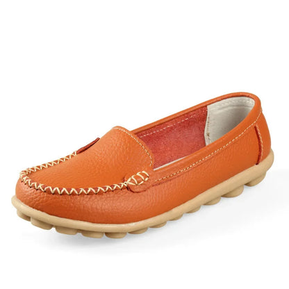 TIMETANG New  Women genuine Leather Shoes Slip-on Ballet women Flats Comfort shoes woman moccasins sapatilhas femininos