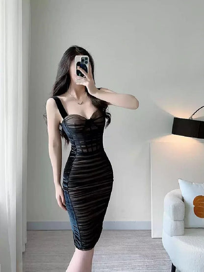 Women's Fitted Strappy Occasion Dress