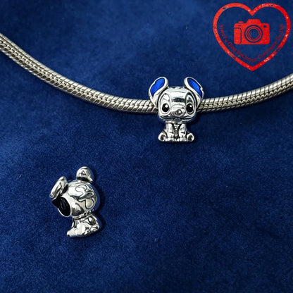 New Original Charms DIY Women Jewelry Gifts Fox Rabbit Chicken Pig Pet Dog Elephant Beads Fit 925 Silver Bracelets Accessories