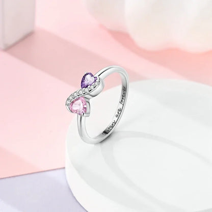 Fashion Rings for Women Stars and Moon Sunflower Pink Heart Zircon Luxury Wide Rings Fashion Engagement Wedding Jewelry Gift