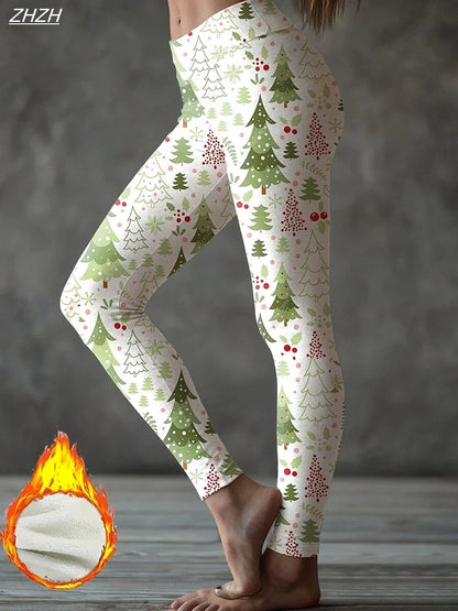 Women's Christmas Print Leggings