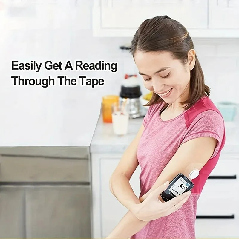 20/50pcs Freestyle Libre Sensor Covers, Latex-Free Adhesive for Libre 2, Precut CGM Tape, Waterproof, Strong Stick, Long Term