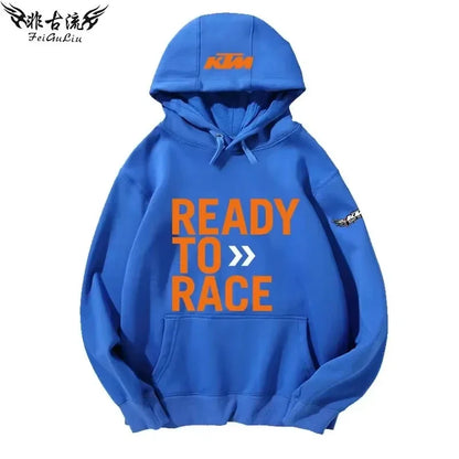 KTM Tout-terrain Pour Motos Lourdes Veste Pour Passionnés De Moto Sweat À Capuche Pour Hommes