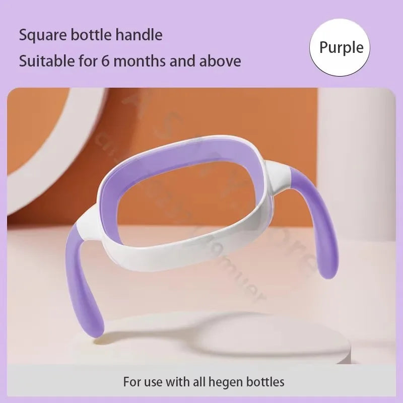 Suitable for hegen bottle accessories/cup cover/handle/nipple/square bottle universal/