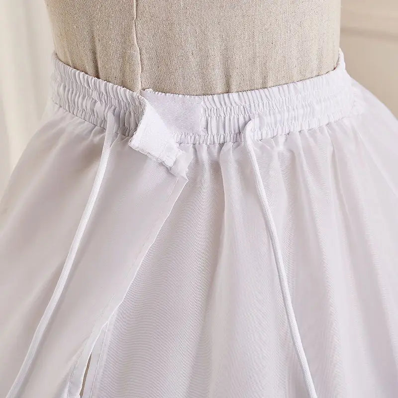 Plus Size High Quality 3-Hoop Bridal Petticoat White Wedding Slip Underskirt for Wedding Accessories Support Crinoline