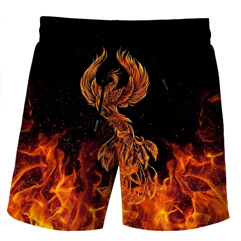 Fun Animal Pig 3D Print Sports Quick-Dry Breathable Men Shorts Outdoor Street Vacation Beach Leisure Parent-child Clothing Pants