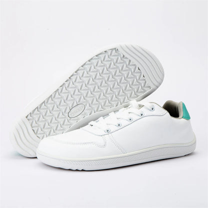 ZZFABER  Barefoot Shoes Soft Leather Sneakers Minimalist Casual Shoes for Women Men Unisex Sneakers