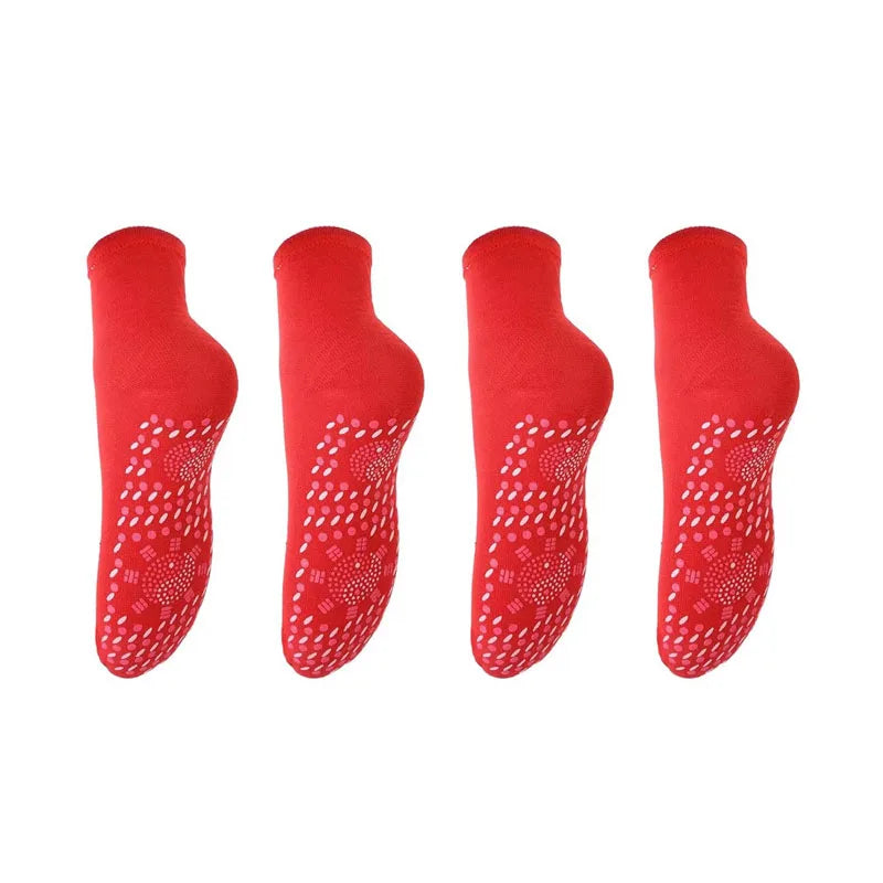 1/2/3/4/5pairs Self-Heating Magnetic Socks For Women Men Self Heated Socks Tour Health Comfortable Winter Warm Socks Ski Socks
