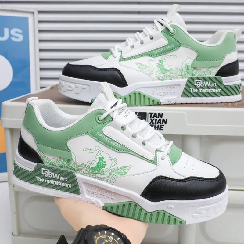 Skateboarding Shoes for Men Male Running Breathable Sports Board White Shoes Sneakers Men Shoes Brand Casual Shoes for Men