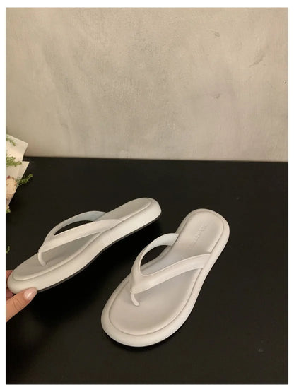 Women's Toe-Post Flat Sandals in Colour Options