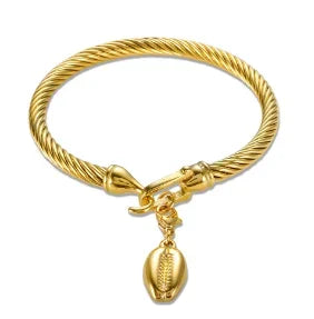 Stainless Steel With Zirconia Bracelet Bangle Simple Jewelry