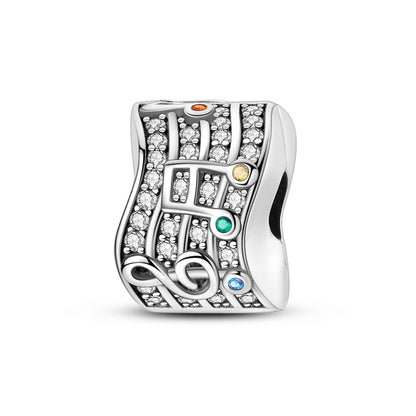 Original 925 Sterling Silver Clip Charm Inlaid Zircon Cat Butterfly Charm Silicone Spacer Beads For Women Bracelet DIY Jewelry