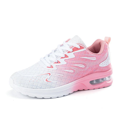 Women's Air Cushion Running Shoes Spring And Summer Low Top Mesh Outdoor Breathable Casual Student Sports Shoes Jogging Shoes