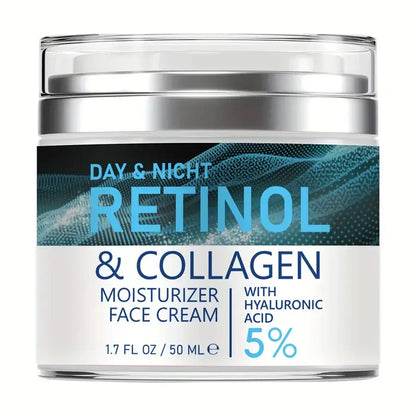 ENVISHA Face Skin Care Retinol Collagen Complex Cream Deeply Moisturizes Firming Nourishes Rejuvenating Smoothing Beauty Health