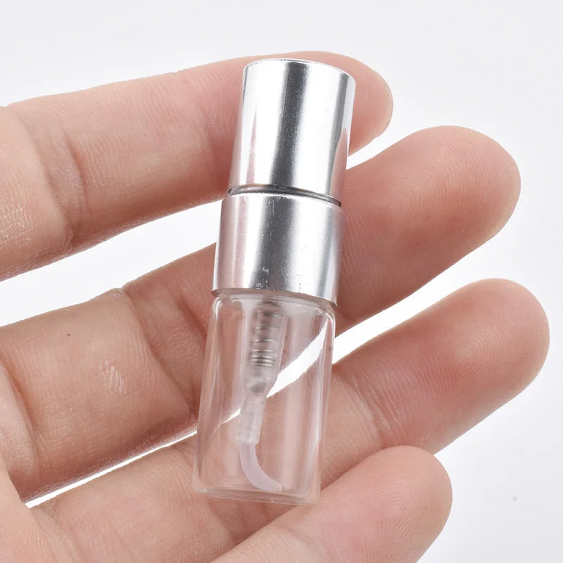 100pcs/lot 2ml Refillable Perfume Bottle Empty Spray Bottle Atomizer Perfume Bottles