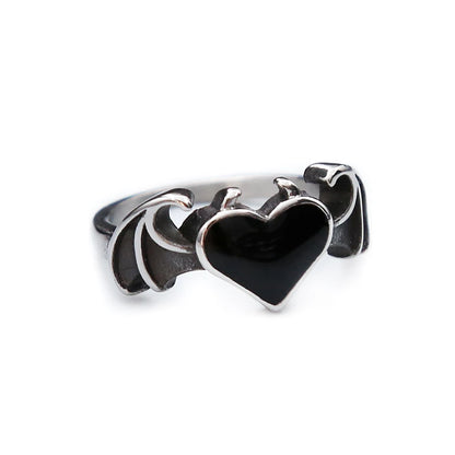 Fashion 316L Stainless Steel Simple Rings For Men Women Punk Hip Hop Square Band Flat Top Signet Ring Charm Party Jewelry Gifts