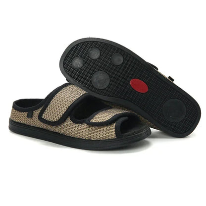 2025 new casual orthopedic wide foot edema shoes, thumb valgus adjustment, soft and comfortable diabetic shoes, walking shoes