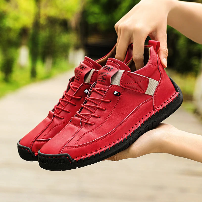 Women's Stitched Lace-Detail Casual Shoes
