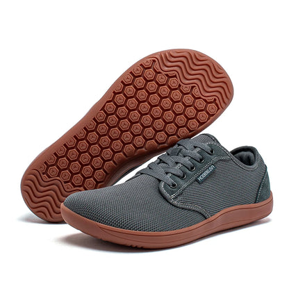 HOBIBEAR Minimalist Barefoot Shoes Unisex Wide Toe Zero Drop Walking Sneakers Mesh Lightweight Breathable Shoes