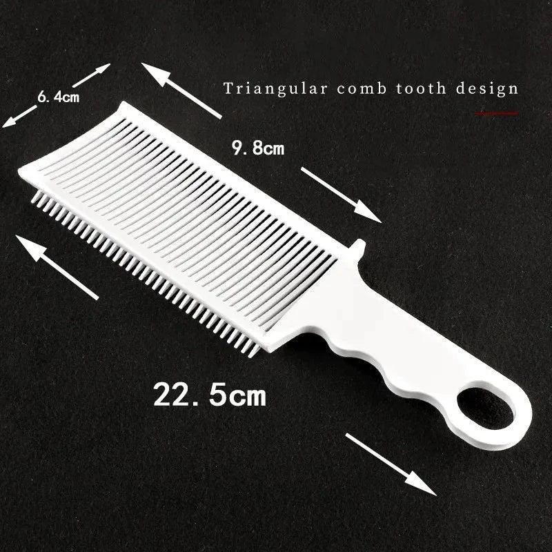 Hair Cutting Combs Professional Barber Clipper Blending Flat Top Hair Cutting Comb for Men Fading Comb Salon Styling Tool