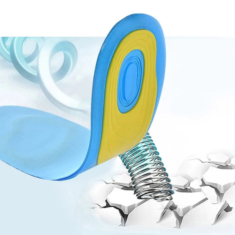 Gel Insole Silicone Orthopedic Foot Care For feet Shoes Sole Sport Insoles Shock Absorption Pads Arch Orthotic Pad Insole