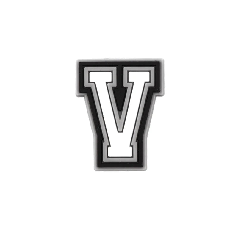 1 PCS Letter Charms for Clog Sandals Shoe Decoration 0-9# Number Alphabet ABC-Z Characters DIY Shoes Pins for Boy Girl Men Women