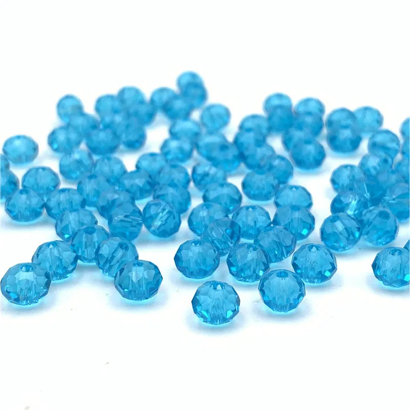 Colorful 2/3/4/6/8/10mm Austria Faceted Crystal Glass Beads For Jewelry Making DIY Accessories