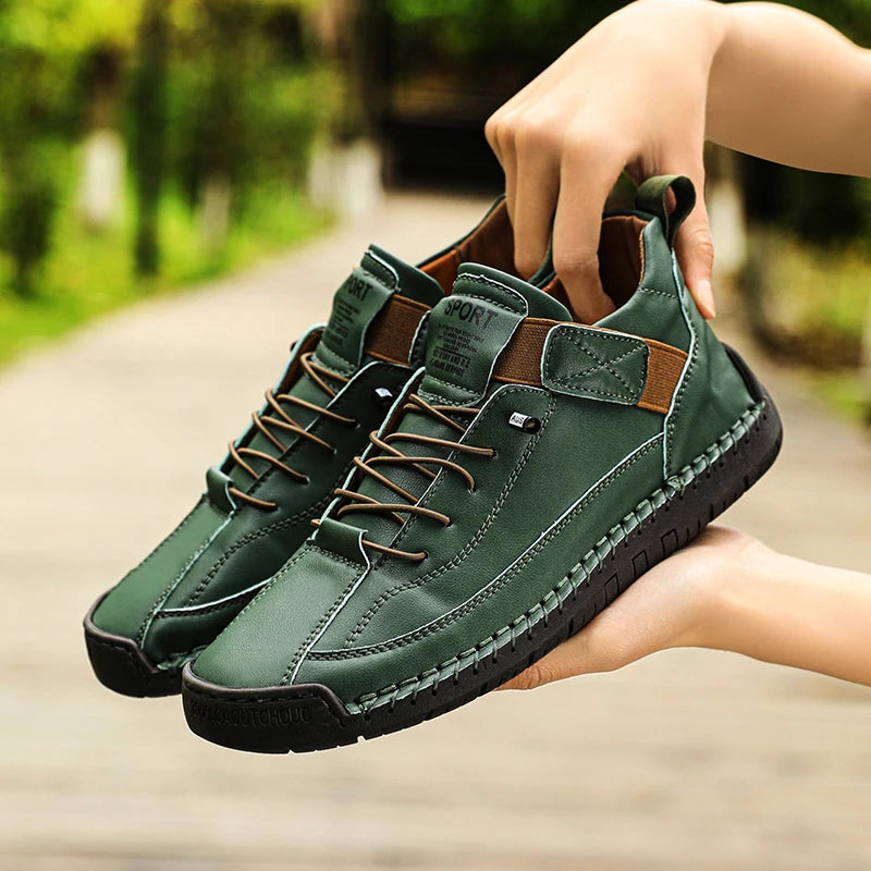 Women's Stitched Lace-Detail Casual Shoes