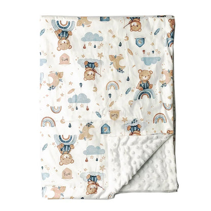100 * 75 Spring/Summer New Baby Bean Blanket
