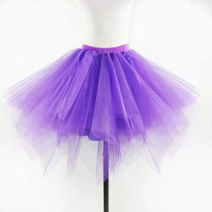 Women's Princess Dress Girl Ballet Halloween Christmas Luxury Tutu Tulle Midi Short Dress Retro Ballet Bubble Dance Dress