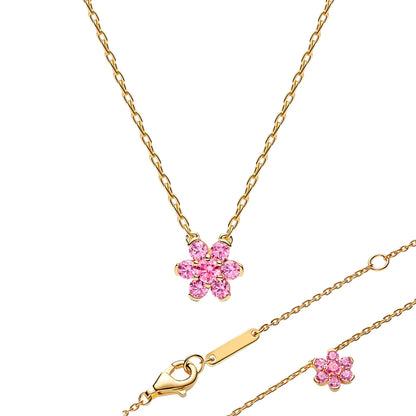 925 Sterling Silver Floral Necklaces Stud Earrings Charms Four‑Leaf Clover Sugar Skull Tiger Ghost Beads Fit Bracelet Jewelry