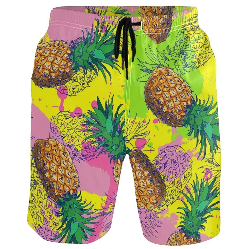 Fun Animal Pig 3D Print Sports Quick-Dry Breathable Men Shorts Outdoor Street Vacation Beach Leisure Parent-child Clothing Pants