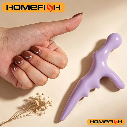 T-Shape Acupoint Massager Thumb Press Trigger Point Relieve Fatigue Manual Full Body Deep Reflexology Tool