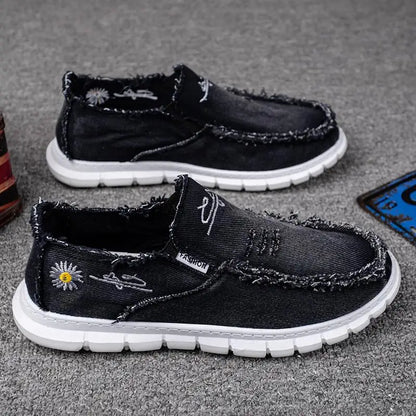 women's shoes   Daisy embroidery denim, casual sneaker. women's shoes summer 2025 . cheap shoes clearance free shipping