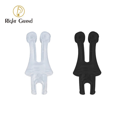 10pcs/lot Right Grand PTFE Flexible Replacement Clips for Piercing Jewelry Display