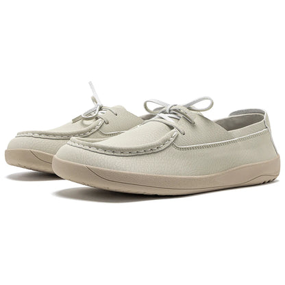Women's Round-Toe Lace-Detail Casual Loafers