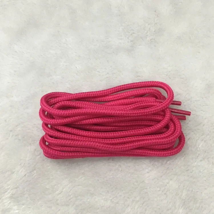 1 Pair Classic Round Shoe laces Outdoor Sneakers Shoes Laces Solid Color Kids Adult Shoelaces 90/120/150CM YD-1