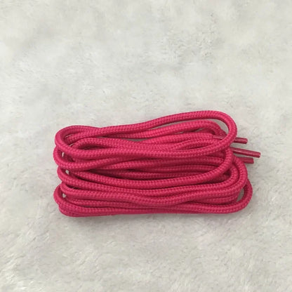 1 Pair Classic Round Shoe laces Outdoor Sneakers Shoes Laces Solid Color Kids Adult Shoelaces 90/120/150CM YD-1