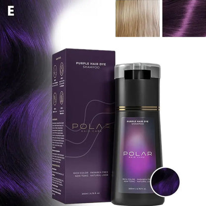 Nourishing Gray Cover Hair Shampoo Kit – Semi-Permanent Natural Color, Supports Healthy and Vibrant Look with Gentle Care
