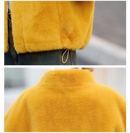 Women's Plush Zip-Front Jacket