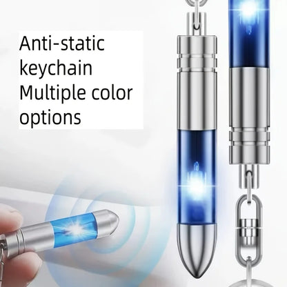 Static Rod Electrostatic Discharger Portable Anti-Static Keychain Winter Dry Climate Static Antistatic Car Supplies